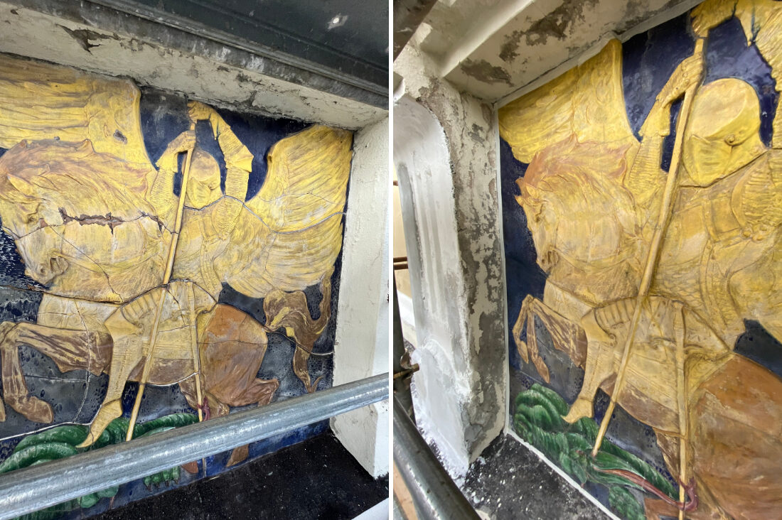 restauro dettaglio